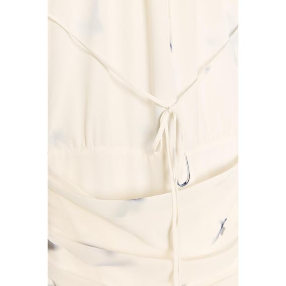 Zara- BUTTERFLY HALTER MAXI DRESS size L - Picture 5 of 5